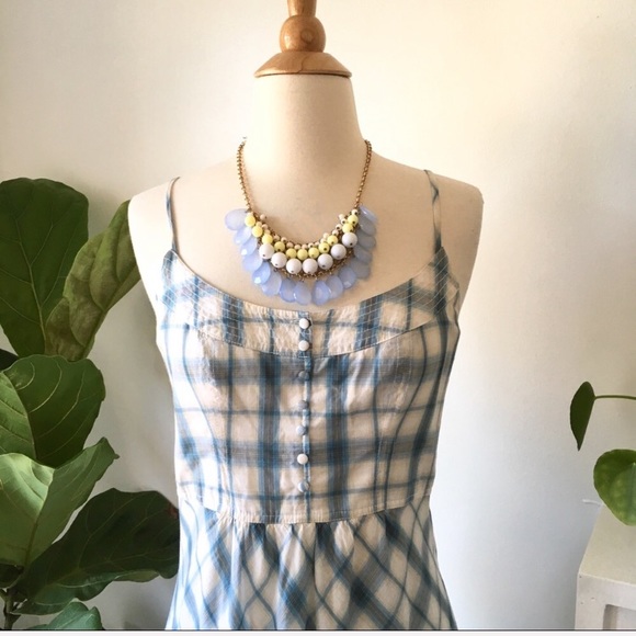 American Eagle Outfitters Dresses & Skirts - American Eagle blue plaid day dress